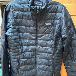 Patagonia Down Sweater Jacket Black Size S.